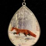 RUNNING FOX PENDANT