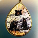 bear family pendant
brass teardrop
$125.00